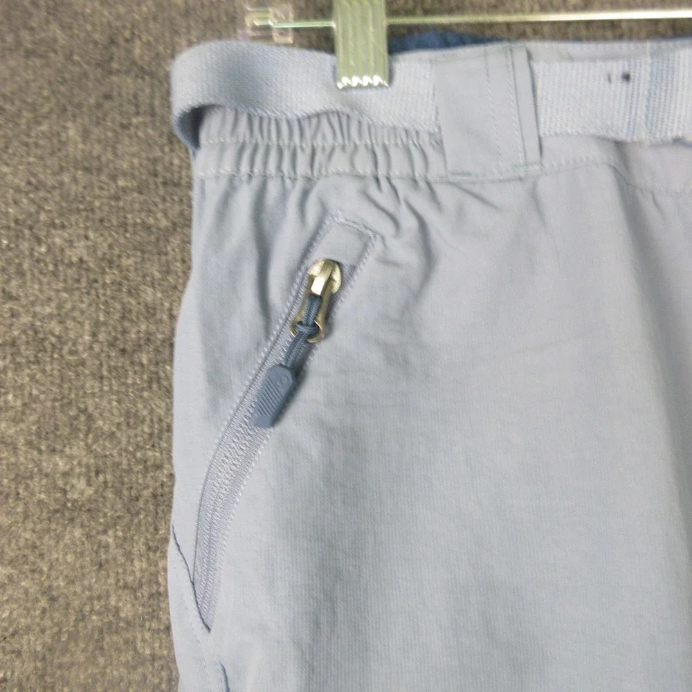 Endura Hummvee Cycling Cargo Shorts Womens Small Blue Padded 10 Inseam Chamois‎